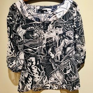 🎁 3/$10 NWOT BANANA REPUBLIC SHEER TOP